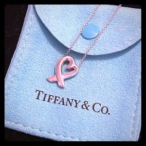 Tiffany & Co Paloma Picasso loving heart pendant